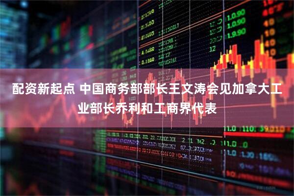 配资新起点 中国商务部部长王文涛会见加拿大工业部长乔利和工商界代表